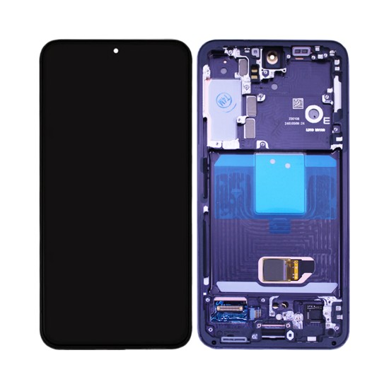 Touch+Display+Frame Samsung Galaxy S22/S901 Service Pack Preto